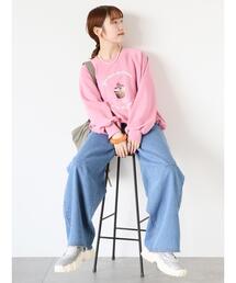 ehka sopo | バルーンデニムパンツ(その他パンツ)