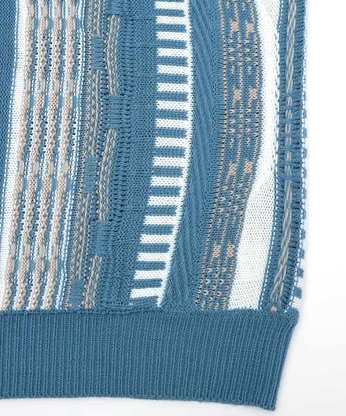 チチカカ（チチカカ）の「キカジャカードニットプルオーバー（ニット/セーター・レディース・ベージュ/グレー/ブルー・FREE）」の14枚目の写真