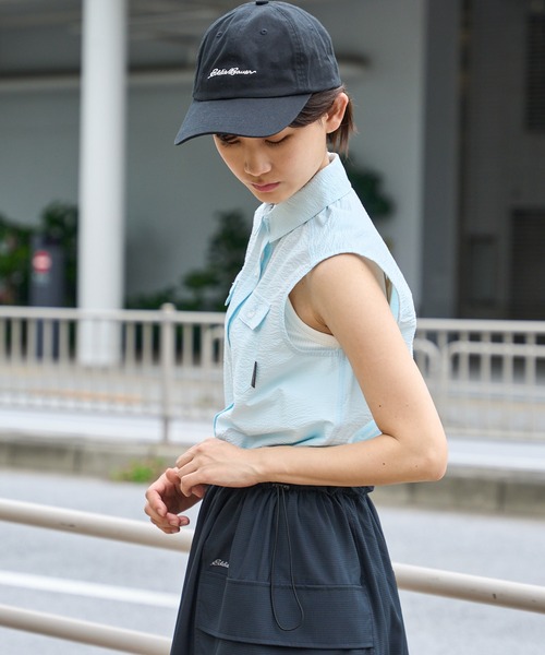 Eddie Bauer(エディーバウアー)の「ロゴ キャップ(キャップ・メンズ・ブラック/ベージュ/グリーン/ネイビー・F)」の18枚目の写真