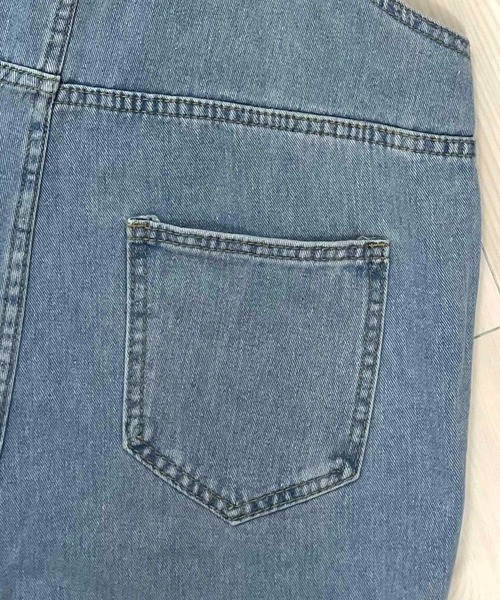 NANEA(ナネア)の「デニムサロペット(サロペット/オーバーオール・レディース・ブルー・SMALL/MEDIUM/LARGE)」の21枚目の写真