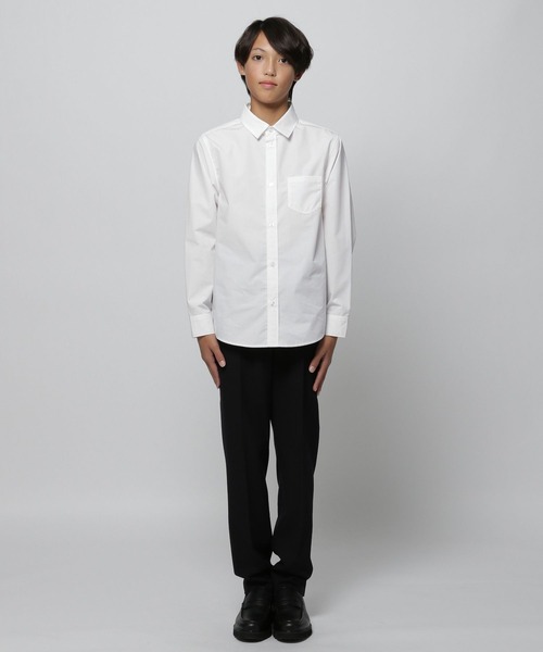 GLOBAL WORK(グローバルワーク)の「卒服イージーケアシャツ/983093(シャツ/ブラウス・キッズ・オフホワイト・150cm/160cm)」の4枚目の写真