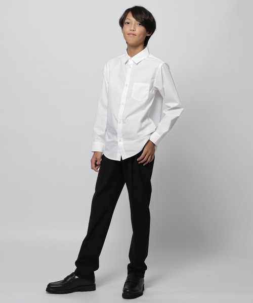 GLOBAL WORK(グローバルワーク)の「卒服イージーケアシャツ/983093(シャツ/ブラウス・キッズ・オフホワイト・150cm/160cm)」の5枚目の写真