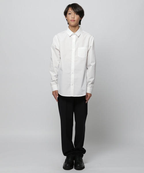 GLOBAL WORK(グローバルワーク)の「卒服イージーケアシャツ/983093(シャツ/ブラウス・キッズ・オフホワイト・150cm/160cm)」の11枚目の写真
