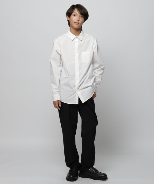 GLOBAL WORK(グローバルワーク)の「卒服イージーケアシャツ/983093(シャツ/ブラウス・キッズ・オフホワイト・150cm/160cm)」の12枚目の写真