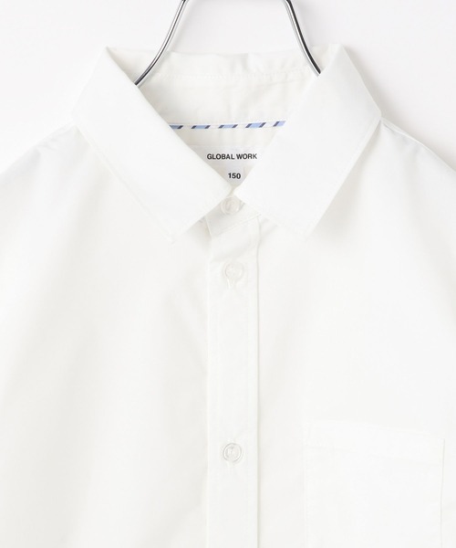 GLOBAL WORK(グローバルワーク)の「卒服イージーケアシャツ/983093(シャツ/ブラウス・キッズ・オフホワイト・150cm/160cm)」の19枚目の写真