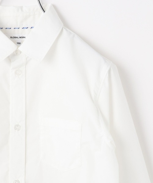 GLOBAL WORK(グローバルワーク)の「卒服イージーケアシャツ/983093(シャツ/ブラウス・キッズ・オフホワイト・150cm/160cm)」の20枚目の写真