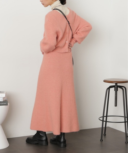 FREE'S MART(フリーズマート)の「◆<セットアップ対応>ヘアリーニットスカート(スカート・レディース・ベージュ/ピンク/グレー・SMALL/MEDIUM)」の20枚目の写真