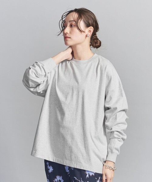 BEAUTY&amp;YOUTH UNITED ARROWS - INSCRIRE  ビッグロングスリーブTシャツ カノコシアー ロングスリーブ Tシャツ