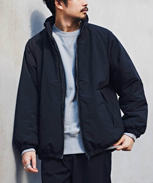 EDIFICE(エディフィス)の「PE WEATHER PADDED スタンドブルゾン(その他アウター・メンズ・チャコールグレー/ライトグレー/ブラック/ネイビー・MEDIUM/LARGE)」の12枚目の写真