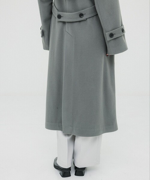 UNITED TOKYO（ユナイテッドトウキョウ）の「リモージュステンカラーコート（ステンカラーコート・レディース・マルチ/カーキ/ブラック・2/1）」の5枚目の写真