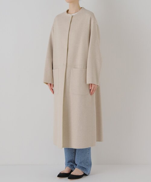 追加》S120ブレンドリバーシブルコート（ノーカラーコート）｜B.C