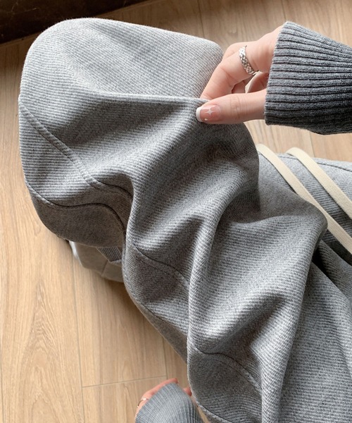 Amulet(アミュレット)の「ハイウエストワイドパンツ(その他パンツ・レディース・ベージュ/グレー/ブラック/ホワイト・M/L/XL)」の16枚目の写真