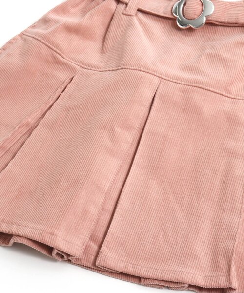 algy（アルジー）の「フラワーバックルスカート（スカート・キッズ・ミント/ブラウン/ピンク・XX-SMALL/X-SMALL/MEDIUM/SMALL）」の4枚目の写真