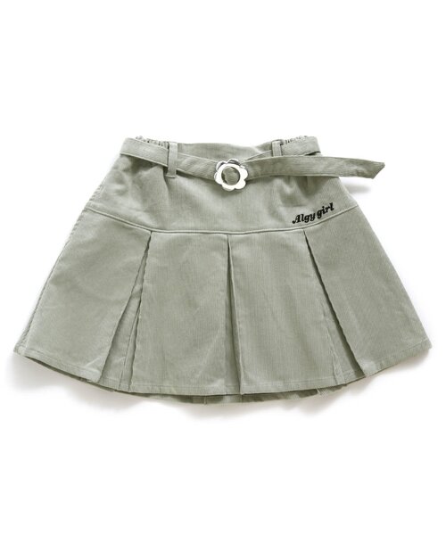 algy（アルジー）の「フラワーバックルスカート（スカート・キッズ・ミント/ブラウン/ピンク・XX-SMALL/X-SMALL/MEDIUM/SMALL）」の7枚目の写真