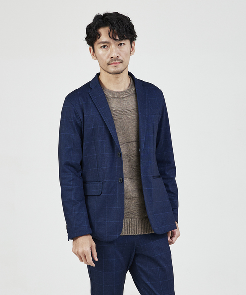 ABAHOUSE GRAY（アバハウスグレイ）の「【スポンジタッチ】シャドーカモフラ ニット（ニット/セーター・メンズ・ブラック/ホワイト/グリーン/グレイッシュベージュ/モカ・46/48）」の15枚目の写真