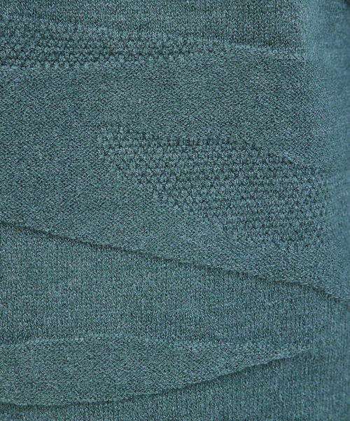 ABAHOUSE GRAY（アバハウスグレイ）の「【スポンジタッチ】シャドーカモフラ ニット（ニット/セーター・メンズ・ブラック/ホワイト/グリーン/グレイッシュベージュ/モカ・46/48）」の21枚目の写真