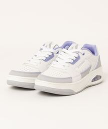 SKECHERS スケッチャーズ UNO COURT-COURTED STYLE レディーススニーカー 厚底(ウノコートコートスタイル) 177710