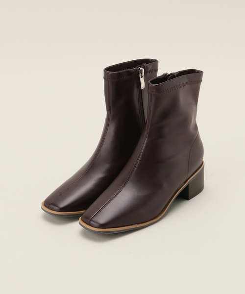 B.C STOCK(ベーセーストック)の「ショートブーツ(ブーツ・レディース・ブラック/ブラウン・SMALL/LARGE/MEDIUM)」の2枚目の写真