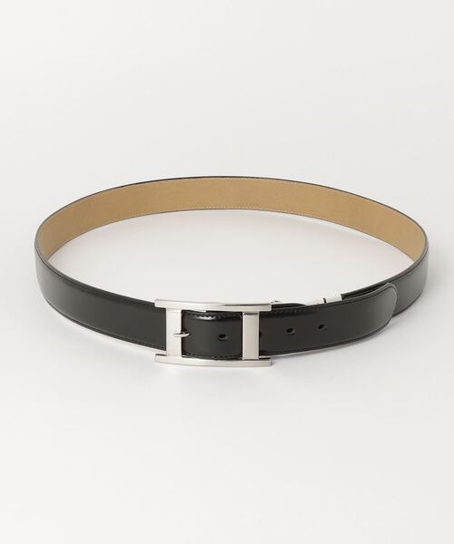 ８(eight)（エイト）の「Hバックルベルト（ベルト・メンズ・ブラック/ダークブラウン/ブラウン・FREE）」の2枚目の写真