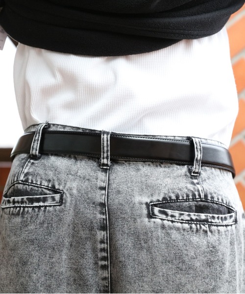 ８(eight)（エイト）の「Hバックルベルト（ベルト・メンズ・ブラック/ダークブラウン/ブラウン・FREE）」の6枚目の写真