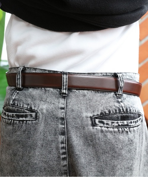 ８(eight)（エイト）の「Hバックルベルト（ベルト・メンズ・ブラック/ダークブラウン/ブラウン・FREE）」の9枚目の写真