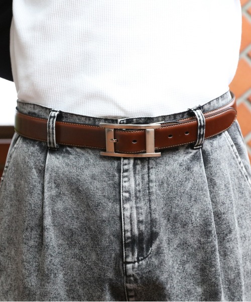 ８(eight)（エイト）の「Hバックルベルト（ベルト・メンズ・ブラック/ダークブラウン/ブラウン・FREE）」の10枚目の写真