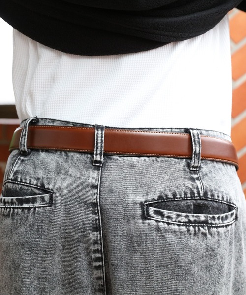 ８(eight)（エイト）の「Hバックルベルト（ベルト・メンズ・ブラック/ダークブラウン/ブラウン・FREE）」の12枚目の写真