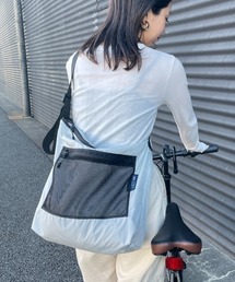 JULY NINE（ジュライナイン）の「[JULY NINE/ジュライナイン] 別注 SEQUEL メッシュポケット付き ナイロンショルダーバッグ（ショルダーバッグ）」