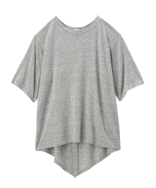 JET(ジェット)の「リヨセルコットンソフト天竺カットソー(Tシャツ/カットソー・レディース・ホワイト/ブラック/グレー系その他/グリーン・04)」の3枚目の写真