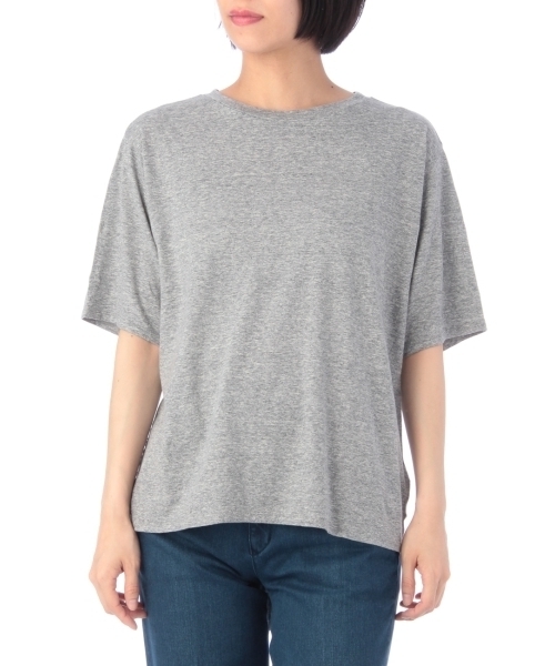 JET(ジェット)の「リヨセルコットンソフト天竺カットソー(Tシャツ/カットソー・レディース・ホワイト/ブラック/グレー系その他/グリーン・04)」の5枚目の写真