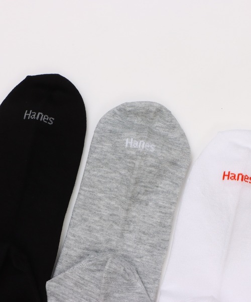 HANES(ヘインズ)の「【Hanes/ヘインズ】レディース 【3足組】ショートレングスソックス【ノンパイル】(ソックス/靴下・レディース・その他・SMALL)」の4枚目の写真