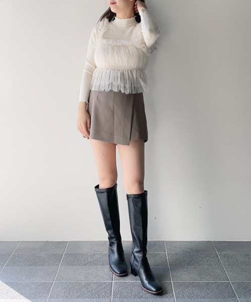 NOMAE（ノーマエ）の「フリルチュールキャミSET（キャミソール