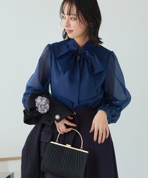 透け感 シースルー」に該当するシャツ/ブラウス（長袖）ファッション
