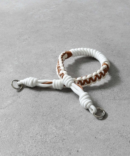 NILWAY（ニルウェイ）の「アソートウォレットロープ（ウォレットチェーン・メンズ・ブラック×ホワイト/ブラウン系・FREE）」の7枚目の写真