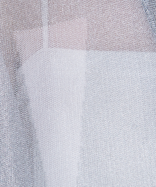 NOMINE（ノミネ）の「ジオメトリック柄 シアー カーディガン（カーディガン/ボレロ・レディース・ライトグレー/ブラウン/ブラック・フリー）」の12枚目の写真