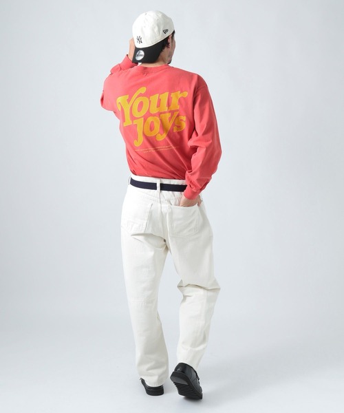 BAYFLOW（ベイフロー）の「SNOWバックプリント長袖Tシャツ（Tシャツ/カットソー・メンズ・レッド/オフホワイト/チャコール/ブルー・SMALL/MEDIUM/LARGE）」の11枚目の写真