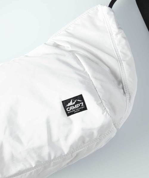 CAMP7（キャンプセブン）の「【CAMP7】ポリエステルビッグショルダーバッグ（ショルダーバッグ・レディース・ブラック/ホワイト・ONE SIZE）」の17枚目の写真