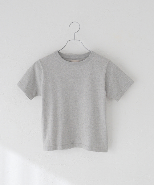 WANDERUNG(ワンデルング)の「【 WANDERUNG/ワンデルング】14GG Tsh:トップス(ニット/セーター・レディース・ライトグレー/レッド/グリーン/ピンク・SMALL/LARGE)」の2枚目の写真