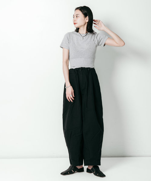 WANDERUNG(ワンデルング)の「【 WANDERUNG/ワンデルング】14GG Tsh:トップス(ニット/セーター・レディース・ライトグレー/レッド/グリーン/ピンク・SMALL/LARGE)」の5枚目の写真