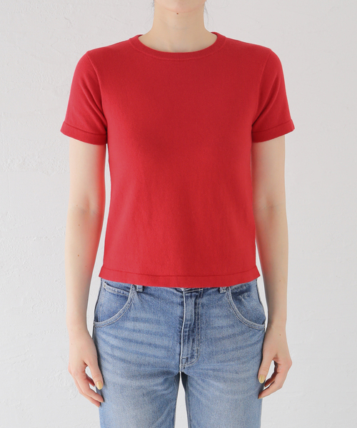 WANDERUNG(ワンデルング)の「【 WANDERUNG/ワンデルング】14GG Tsh:トップス(ニット/セーター・レディース・ライトグレー/レッド/グリーン/ピンク・SMALL/LARGE)」の14枚目の写真