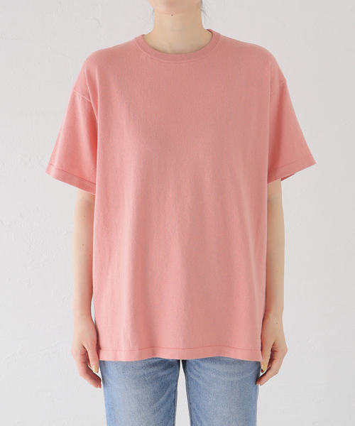 WANDERUNG(ワンデルング)の「【 WANDERUNG/ワンデルング】14GG Tsh:トップス(ニット/セーター・レディース・ライトグレー/レッド/グリーン/ピンク・SMALL/LARGE)」の15枚目の写真