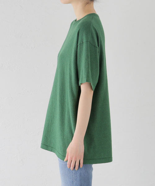 WANDERUNG(ワンデルング)の「【 WANDERUNG/ワンデルング】14GG Tsh:トップス(ニット/セーター・レディース・ライトグレー/レッド/グリーン/ピンク・SMALL/LARGE)」の16枚目の写真