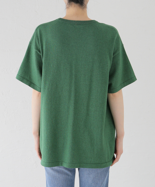 WANDERUNG(ワンデルング)の「【 WANDERUNG/ワンデルング】14GG Tsh:トップス(ニット/セーター・レディース・ライトグレー/レッド/グリーン/ピンク・SMALL/LARGE)」の17枚目の写真