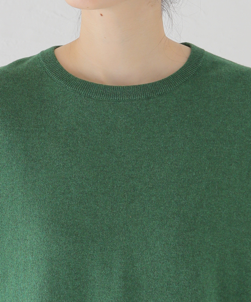 WANDERUNG(ワンデルング)の「【 WANDERUNG/ワンデルング】14GG Tsh:トップス(ニット/セーター・レディース・ライトグレー/レッド/グリーン/ピンク・SMALL/LARGE)」の18枚目の写真