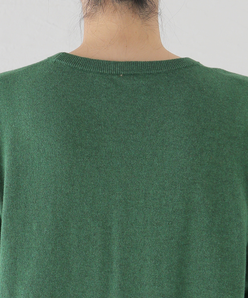 WANDERUNG(ワンデルング)の「【 WANDERUNG/ワンデルング】14GG Tsh:トップス(ニット/セーター・レディース・ライトグレー/レッド/グリーン/ピンク・SMALL/LARGE)」の19枚目の写真