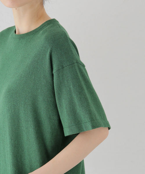 WANDERUNG(ワンデルング)の「【 WANDERUNG/ワンデルング】14GG Tsh:トップス(ニット/セーター・レディース・ライトグレー/レッド/グリーン/ピンク・SMALL/LARGE)」の20枚目の写真