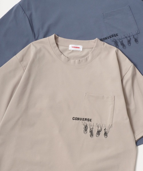 tシャツ 「接触冷感」「吸水速乾」フロントロゴラメコンビプルオーバー レディース HEREIAM tシャツ 「HEREIAM」吸水速乾／ミラーロゴショートプル