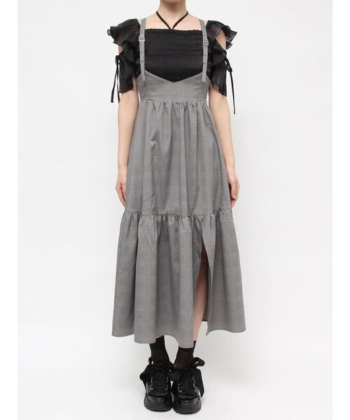 EATME（イートミー）の「コルセットデザインジャンスカ（ジャンパースカート・レディース・ブラック/アイボリー/その他1・SMALL/MEDIUM）」の5枚目の写真