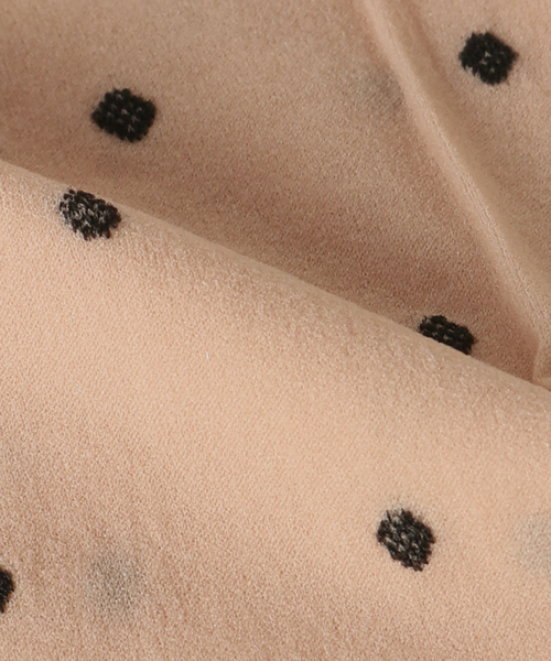 EDIT. FOR LULU（エディットフォールル）の「【Pierre Mantoux/ピエールマントゥー】ドットハイソックス（ソックス/靴下・レディース・ベージュ・FREE）」の8枚目の写真