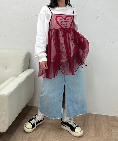kutir(クティール)の「ドロストメローチュールキャミビスチェ(ベスト・レディース・ブラック/チャコールグレー/ホワイト/ボルドー・FREE)」の22枚目の写真